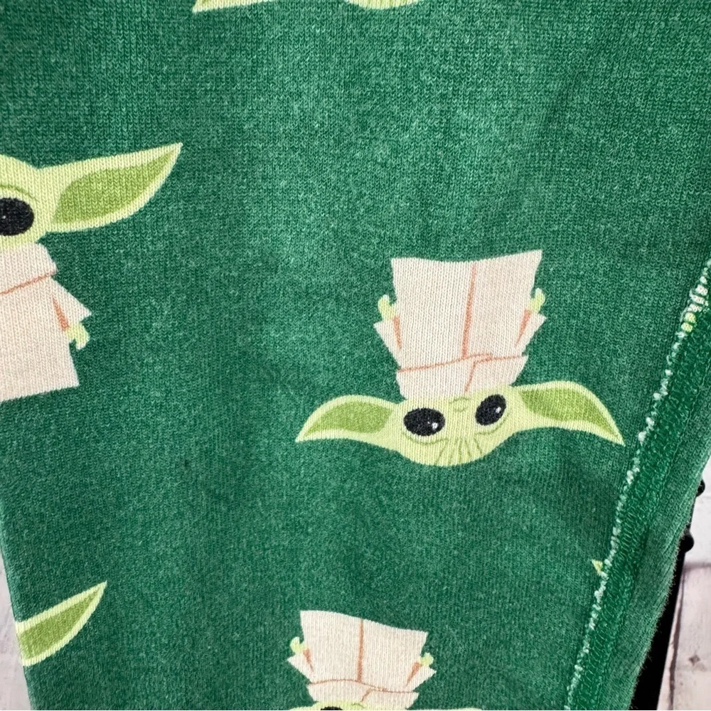 Hanna Andersson Baby Yoda Grogu Long Sleeve Pants Character Pajamas Size 10